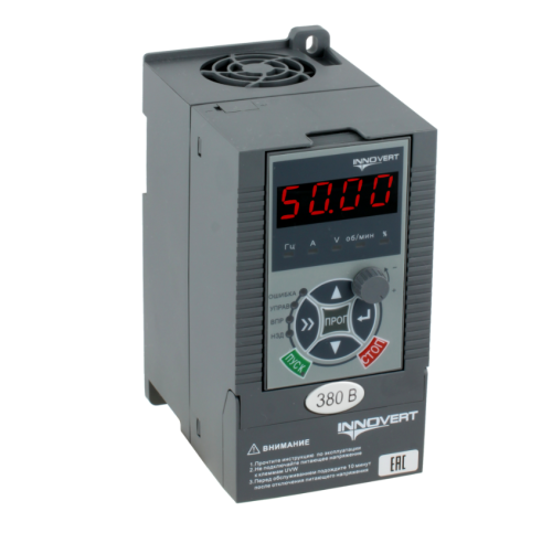 Преобразователь частоты INNOVERT PUMP IHD112P43T, 1,1кВт, 380В, 3А